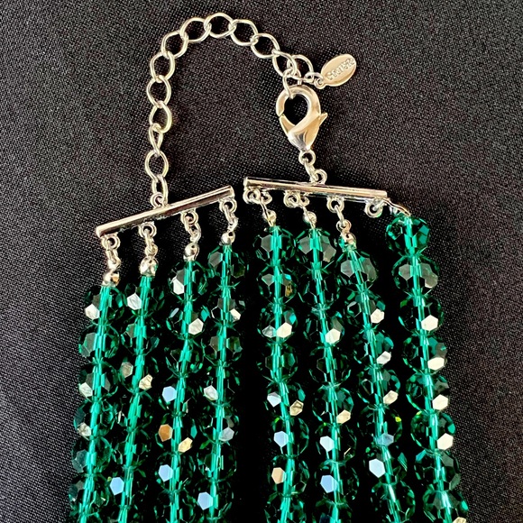 4-Strand Beaded Collar Necklace - Picture 4 of 4